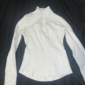 White Lululemon jacket